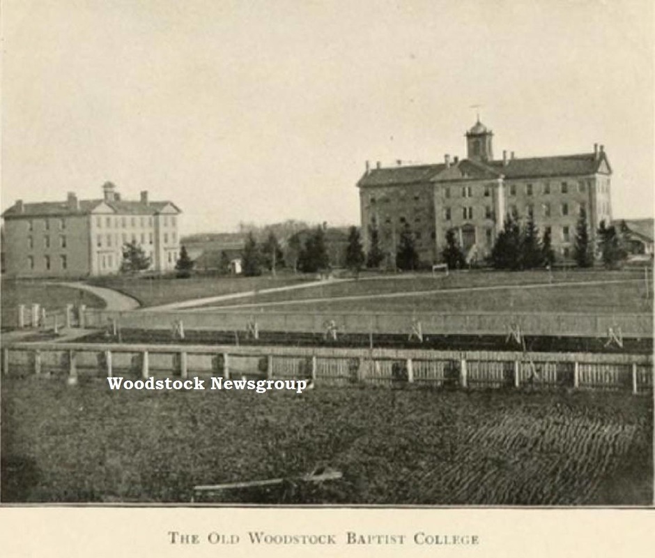 Picture of the old Woodstock College.